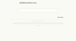 Desktop Screenshot of alinkhizmetleri.com